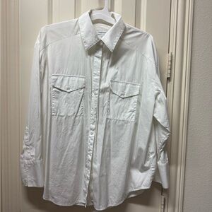 Classic White button down  Shirt, Nordstrom’s brand.  Excellent condition.